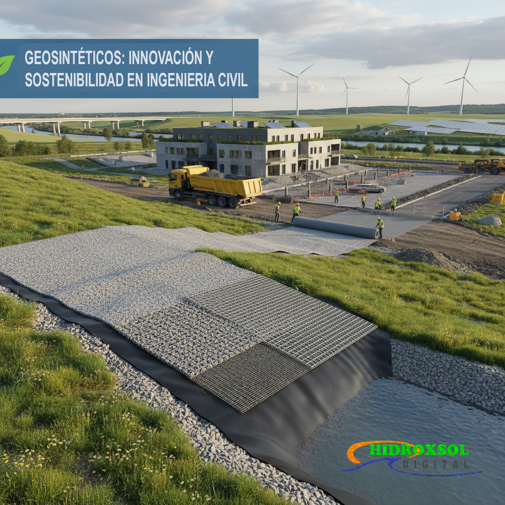 Geosintéticos: Innovación y Sostenibilidad en Ingeniería Civil.